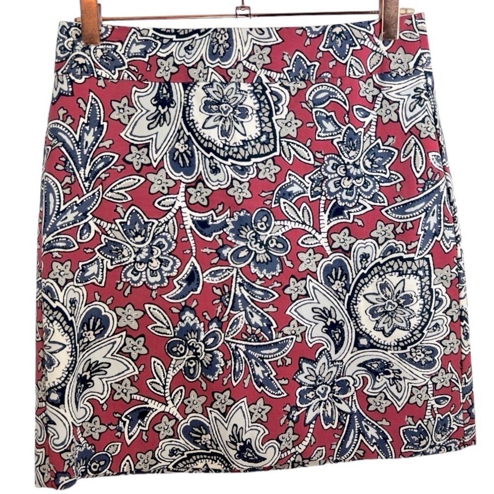 LOFT Floral‎ Paisley Pencil Skirt 2P